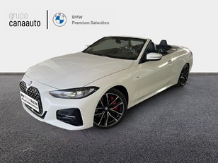 Fotos de BMW Serie 4 420i Cabrio color Blanco. Año 2021. 135KW(184CV). Gasolina. En concesionario CANAAUTO - TACO de Sta. C. Tenerife