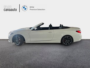 Fotos de BMW Serie 4 420i Cabrio color Blanco. Año 2021. 135KW(184CV). Gasolina. En concesionario CANAAUTO - TACO de Sta. C. Tenerife