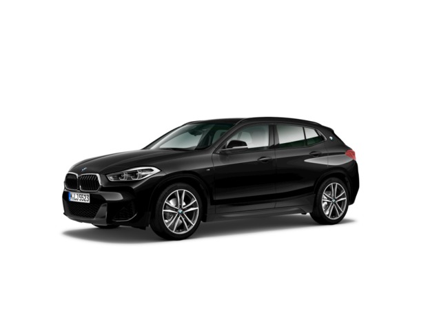 BMW X2 sDrive18i color Negro. Año 2023. 103KW(140CV). Gasolina. En concesionario Movilnorte El Plantio de Madrid