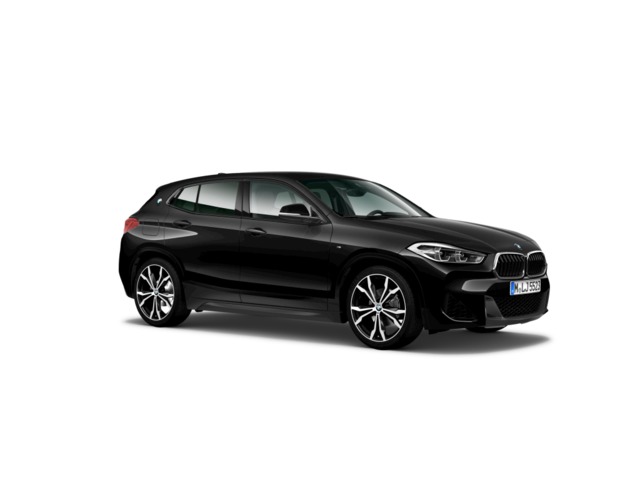 BMW X2 sDrive18d color Negro. Año 2021. 110KW(150CV). Diésel. En concesionario Movilnorte El Plantio de Madrid