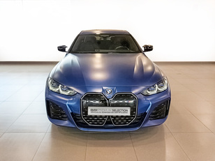 Fotos de BMW i4 M50 color Azul. Año 2023. 400KW(544CV). Eléctrico. En concesionario Barcelona Premium -- GRAN VIA de Barcelona