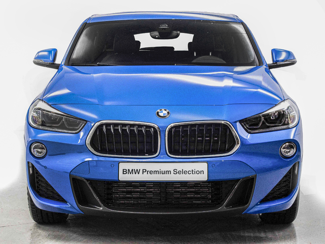 BMW X2 sDrive18d color Azul. Año 2019. 110KW(150CV). Diésel. En concesionario Caetano Cuzco, Alcalá de Madrid