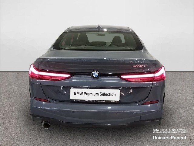 BMW Serie 2 218i Gran Coupe color Gris. Año 2020. 103KW(140CV). Gasolina. En concesionario Unicars Ponent de Lleida