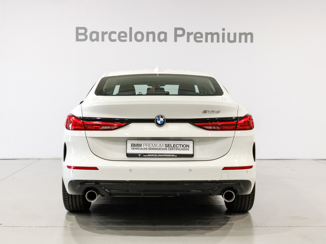 BMW Serie 2 218d Gran Coupe color Blanco. Año 2023. 110KW(150CV). Diésel. En concesionario Barcelona Premium -- GRAN VIA de Barcelona