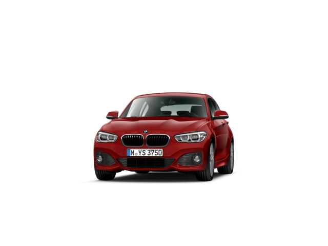 BMW Serie 1 118i color Rojo. Año 2019. 100KW(136CV). Gasolina. En concesionario ALBAMOCION CIUDAD REAL  de Ciudad Real