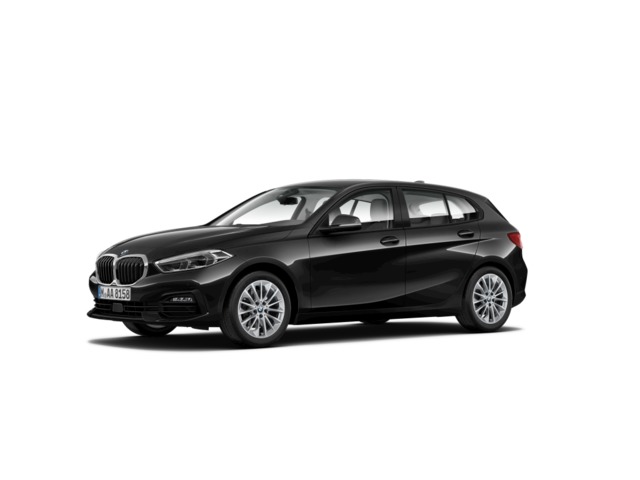 BMW Serie 1 118i color Negro. Año 2023. 103KW(140CV). Gasolina. En concesionario MOTOR MUNICH S.A.U  - Terrassa de Barcelona