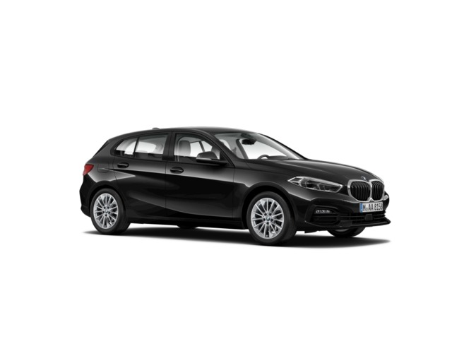 BMW Serie 1 118i color Negro. Año 2023. 103KW(140CV). Gasolina. En concesionario MOTOR MUNICH S.A.U  - Terrassa de Barcelona