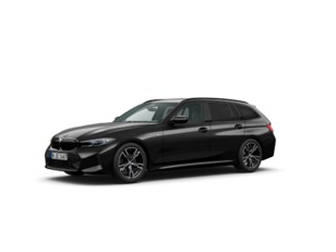 Fotos de BMW Serie 3 320d Touring color Negro. Año 2023. 140KW(190CV). Diésel. En concesionario Movilnorte El Plantio de Madrid