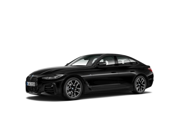 BMW Serie 4 420d Gran Coupe color Negro. Año 2024. 140KW(190CV). Diésel. En concesionario Engasa S.A. de Valencia