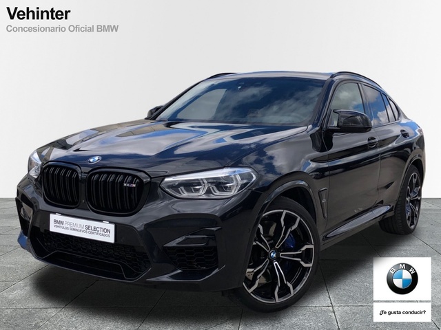 BMW M X4 M color Negro. Año 2021. 375KW(510CV). Gasolina. En concesionario Vehinter Getafe de Madrid