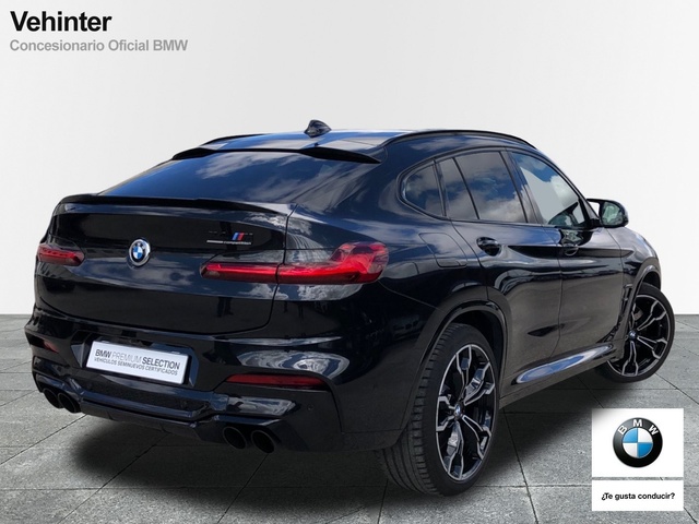 BMW M X4 M color Negro. Año 2021. 375KW(510CV). Gasolina. En concesionario Vehinter Getafe de Madrid