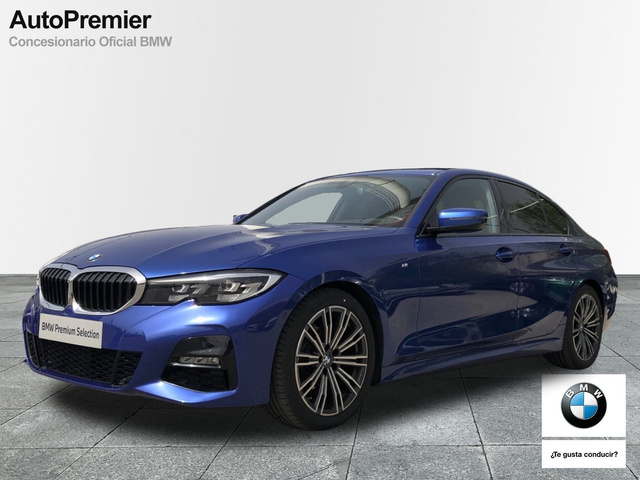 BMW Serie 3 318d color Azul. Año 2021. 110KW(150CV). Diésel. En concesionario Auto Premier, S.A. - MADRID de Madrid