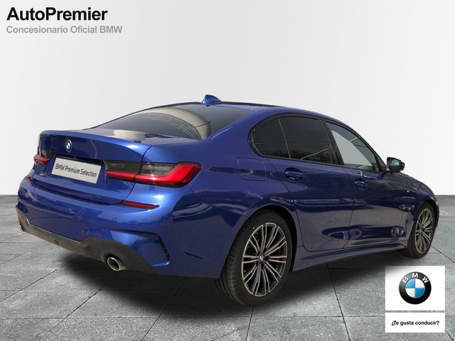 BMW Serie 3 318d color Azul. Año 2021. 110KW(150CV). Diésel. En concesionario Auto Premier, S.A. - MADRID de Madrid