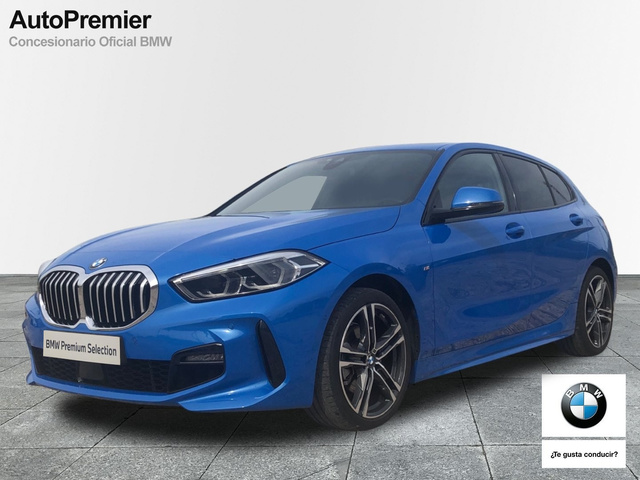 BMW Serie 1 118i color Azul. Año 2019. 103KW(140CV). Gasolina. En concesionario Auto Premier, S.A. - MADRID de Madrid