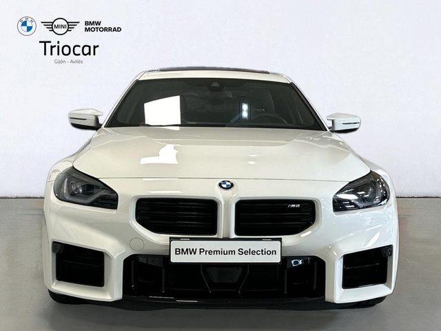 BMW M M2 Coupe color Blanco. Año 2024. 338KW(460CV). Gasolina. En concesionario Triocar Gijón (Bmw y Mini) de Asturias