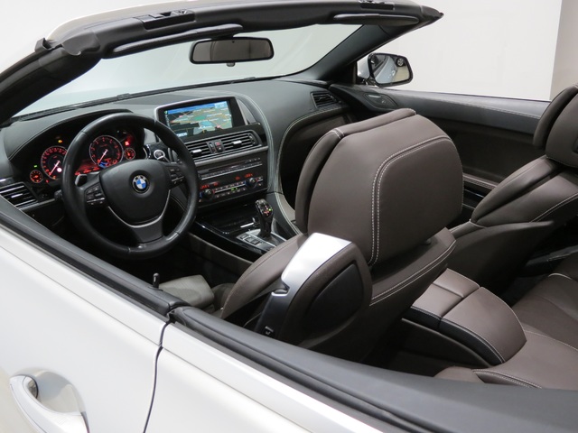 BMW Serie 6 640i Cabrio color Gris Plata. Año 2015. 235KW(320CV). Gasolina. En concesionario GANDIA Automoviles Fersan, S.A. de Valencia
