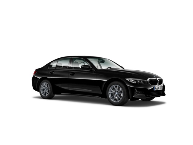 BMW Serie 3 318d color Negro. Año 2020. 110KW(150CV). Diésel. En concesionario Engasa S.A. de Valencia