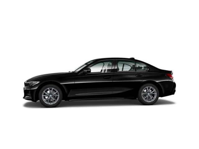 BMW Serie 3 318d color Negro. Año 2020. 110KW(150CV). Diésel. En concesionario Engasa S.A. de Valencia