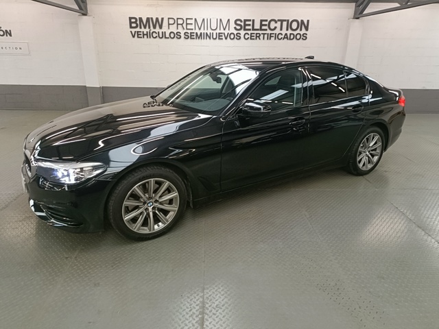 BMW Serie 5 520d color Negro. Año 2020. 140KW(190CV). Diésel. En concesionario Autoberón de La Rioja