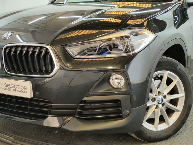 BMW X2 sDrive18d color Negro. Año 2018. 110KW(150CV). Diésel. En concesionario Proa Premium Palma de Baleares