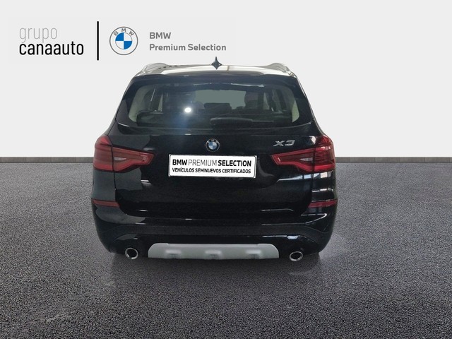 BMW X3 xDrive20d color Negro. Año 2017. 140KW(190CV). Diésel. En concesionario CANAAUTO - TACO de Sta. C. Tenerife