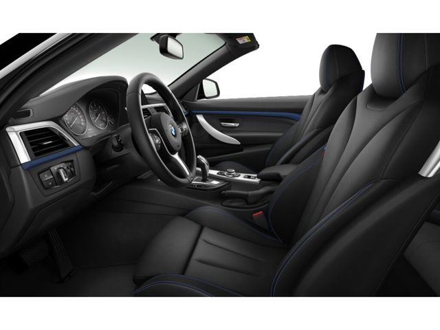 BMW Serie 4 420d Cabrio color Negro. Año 2020. 140KW(190CV). Diésel. En concesionario Novomóvil Oleiros de Coruña