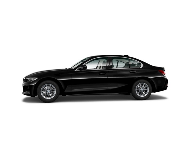 BMW Serie 3 318d color Negro. Año 2021. 110KW(150CV). Diésel. En concesionario Autoram de Zamora