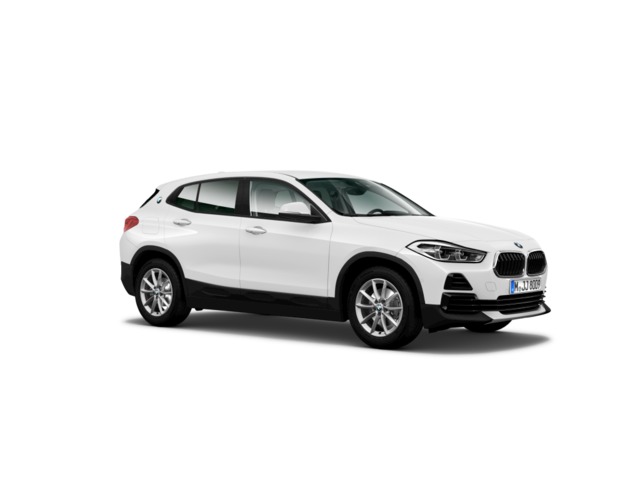 BMW X2 sDrive18d color Blanco. Año 2022. 110KW(150CV). Diésel. En concesionario Vehinter Getafe de Madrid