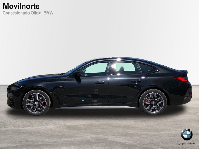 BMW Serie 4 420d Gran Coupe color Negro. Año 2022. 140KW(190CV). Diésel. En concesionario Movilnorte El Plantio de Madrid
