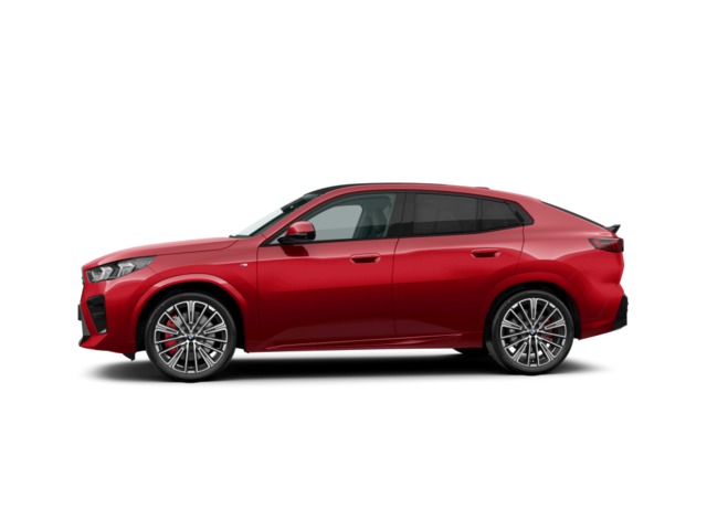 BMW X2 sDrive18d color Rojo. Año 2024. 110KW(150CV). Diésel. En concesionario Movilnorte El Plantio de Madrid