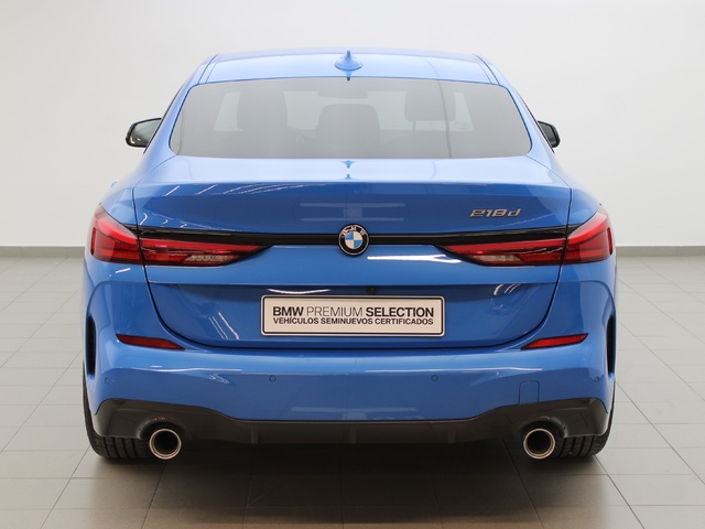 BMW Serie 2 218d Gran Coupe color Azul. Año 2023. 110KW(150CV). Diésel. En concesionario Augusta Aragon S.A. de Zaragoza