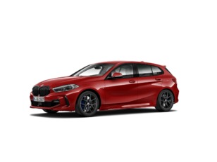 Fotos de BMW Serie 1 118d color Rojo. Año 2022. 110KW(150CV). Diésel. En concesionario Enekuri Motor de Vizcaya