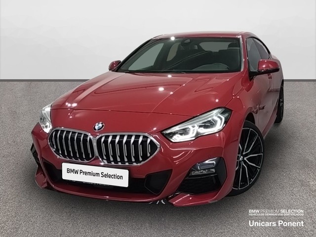 BMW Serie 2 218d Gran Coupe color Rojo. Año 2021. 110KW(150CV). Diésel. En concesionario Unicars Ponent de Lleida