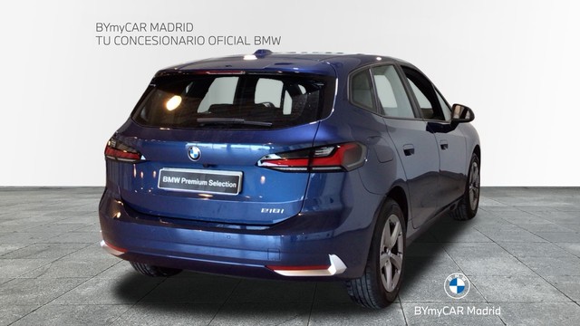 BMW Serie 2 218i Active Tourer color Azul. Año 2022. 100KW(136CV). Gasolina. En concesionario BYmyCAR Madrid - Alcalá de Madrid