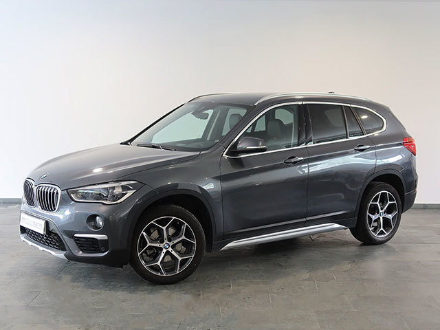 BMW X1 sDrive16d color Gris. Año 2019. 85KW(116CV). Diésel. En concesionario Autogal de Ourense