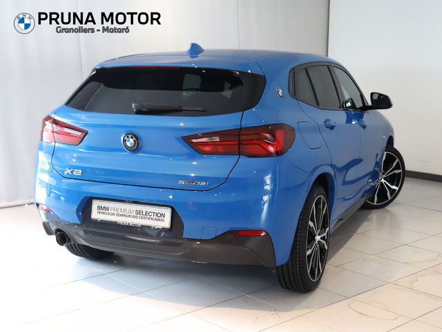 BMW X2 sDrive18i color Azul. Año 2022. 103KW(140CV). Gasolina. En concesionario Pruna Motor de Barcelona
