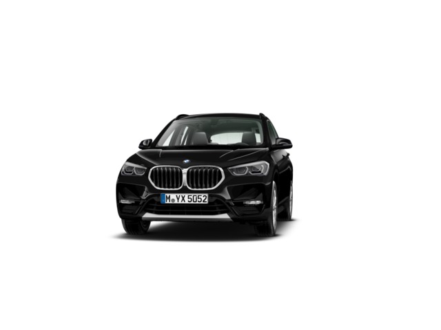 BMW X1 sDrive18d color Negro. Año 2021. 110KW(150CV). Diésel. En concesionario BYmyCAR Madrid - Alcalá de Madrid