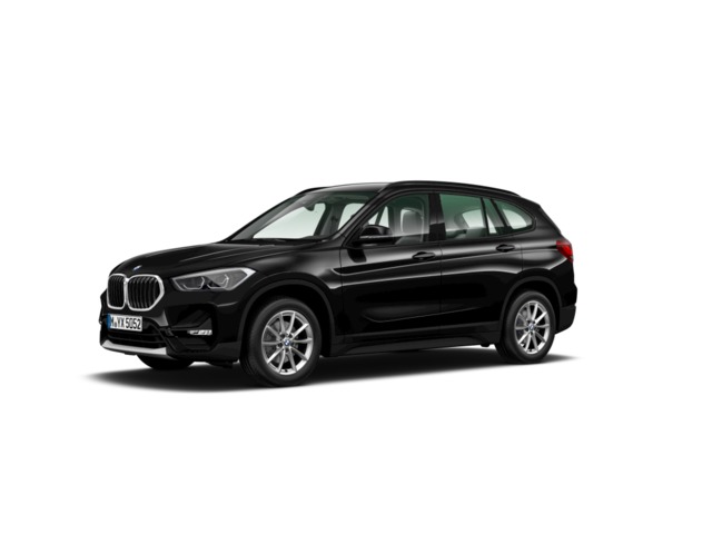 BMW X1 sDrive18d color Negro. Año 2021. 110KW(150CV). Diésel. En concesionario BYmyCAR Madrid - Alcalá de Madrid