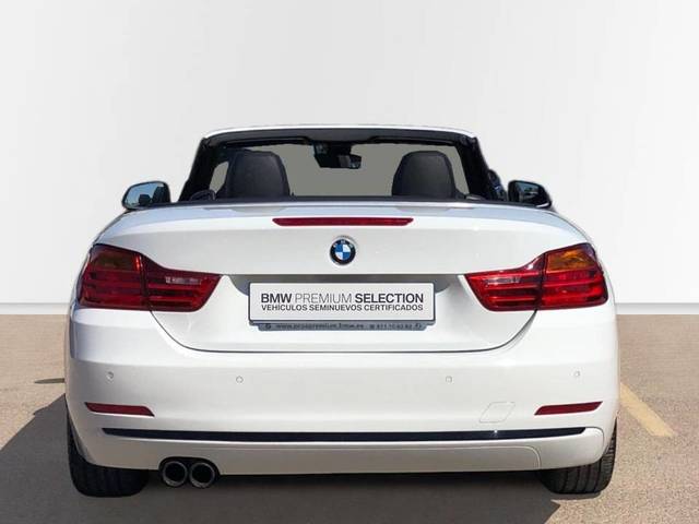 BMW Serie 4 420d Cabrio color Blanco. Año 2016. 140KW(190CV). Diésel. En concesionario Proa Premium Palma de Baleares