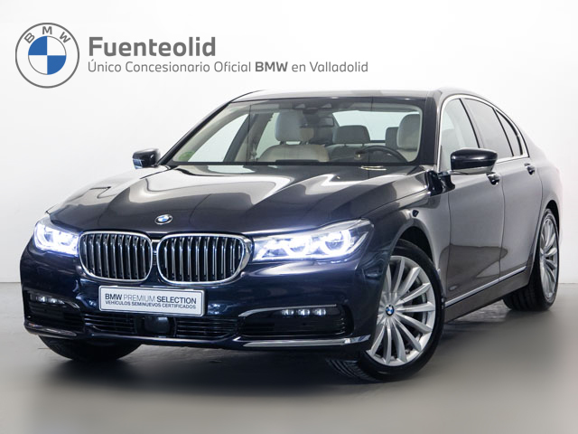 BMW Serie 7 730d color Azul. Año 2019. 195KW(265CV). Diésel. En concesionario Fuenteolid de Valladolid