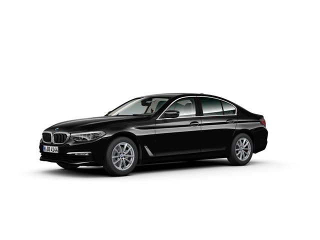 BMW Serie 5 520d color Negro. Año 2017. 140KW(190CV). Diésel. En concesionario Autoram de Zamora