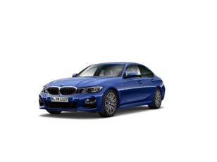 Fotos de BMW Serie 3 320d color Azul. Año 2022. 140KW(190CV). Diésel. En concesionario Vehinter Getafe de Madrid