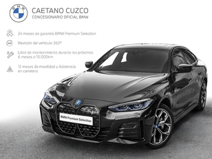 Fotos de BMW i4 eDrive40 color Negro. Año 2022. 250KW(340CV). Eléctrico. En concesionario Caetano Cuzco, Alcalá de Madrid