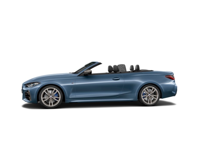 BMW Serie 4 M440i Cabrio color Azul. Año 2022. 275KW(374CV). Gasolina. En concesionario Movilnorte El Plantio de Madrid