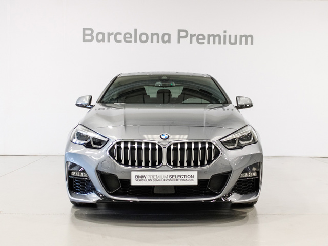 BMW Serie 2 218d Gran Coupe color Gris. Año 2022. 110KW(150CV). Diésel. En concesionario Barcelona Premium -- GRAN VIA de Barcelona