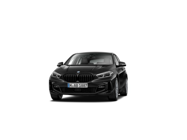 BMW Serie 1 118d color Negro. Año 2023. 110KW(150CV). Diésel. En concesionario Novomóvil Oleiros de Coruña