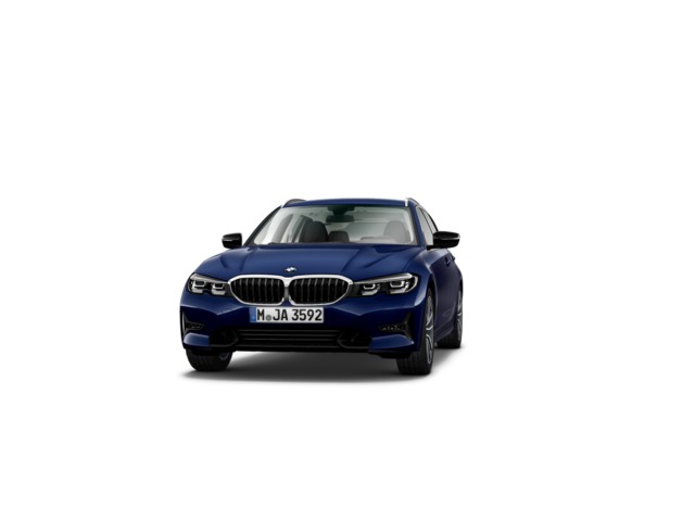 BMW Serie 3 320d Touring color Azul. Año 2020. 140KW(190CV). Diésel. En concesionario Augusta Aragon S.A. de Zaragoza