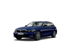 Fotos de BMW Serie 3 320d Touring color Azul. Año 2020. 140KW(190CV). Diésel. En concesionario Augusta Aragon S.A. de Zaragoza