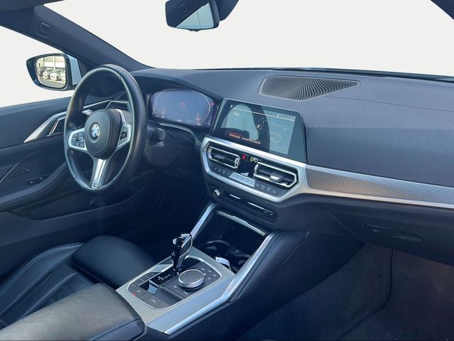 BMW Serie 4 420d Cabrio color Blanco. Año 2022. 140KW(190CV). Diésel. En concesionario Ilbira Motor | Granada de Granada