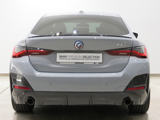 BMW Serie 4 420i Gran Coupe color Gris. Año 2023. 135KW(184CV). Gasolina. En concesionario GANDIA Automoviles Fersan, S.A. de Valencia